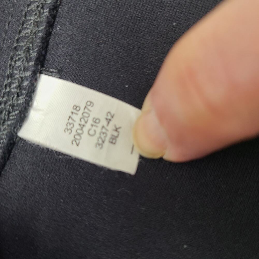 Duluth Trading Co. Women's Wearwithall Ponte Knit Dress Black Stretch Large - Picture 10 of 11